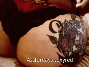 Assfordays_sexyred