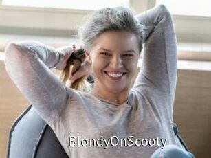 BlondyOnScooty